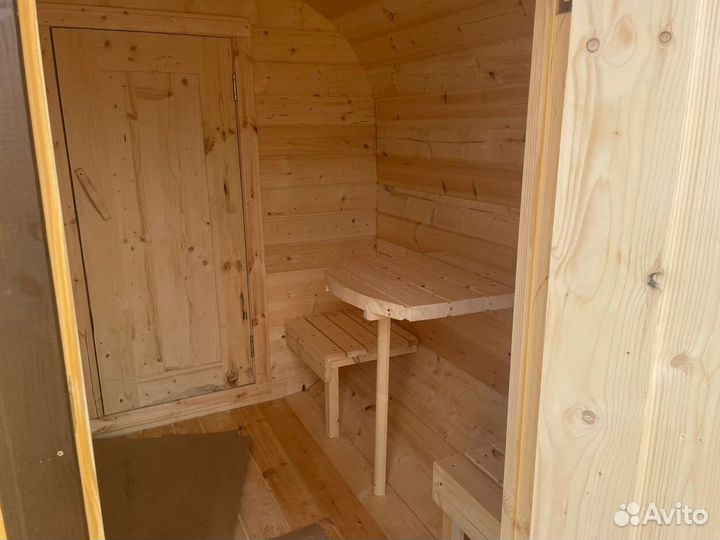 Баня-бочка от производителя