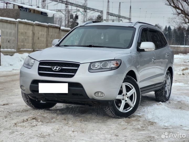 Hyundai Santa Fe 2.2 AT, 2008, 227 400 км
