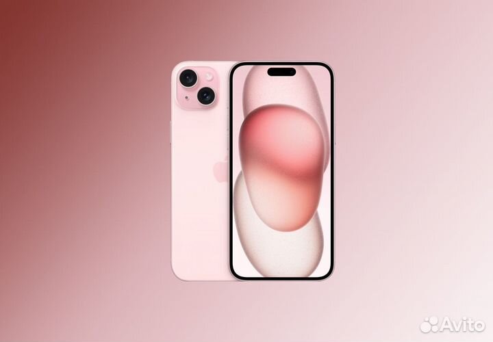 Телефон Apple iPhone 15 Plus 128Gb Dual sim (Pink)