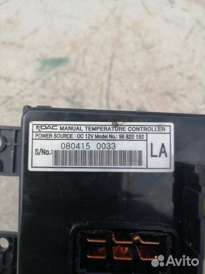 Блок климат-контроля Chevrolet Captiva C100 Z24SED