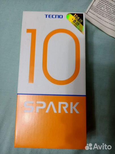 TECNO Spark 10, 8/128 ГБ