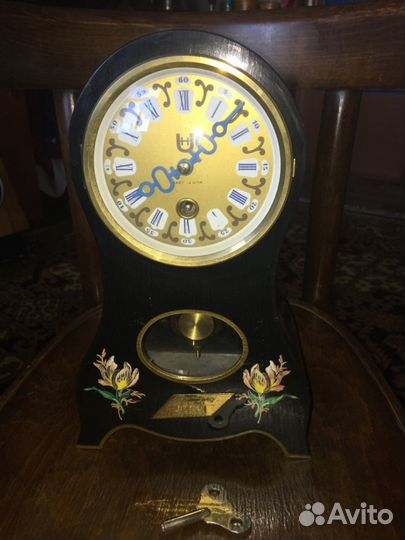 Каминные часы гдр