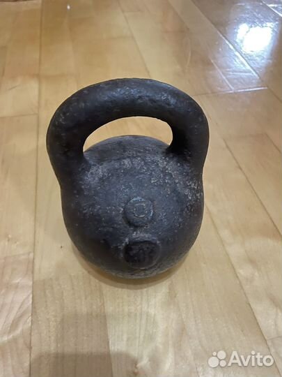 Гиря 8 кг СССР гиря царская