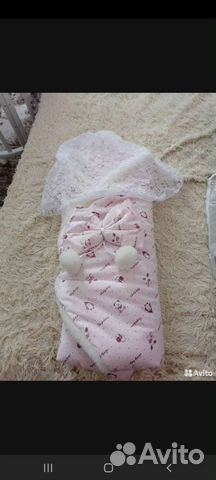 Конверт на выписку зимний для девочки