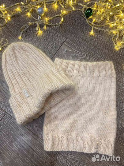 Шапка из пуха норки