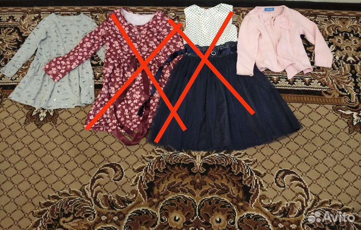Вещи для девочки 104-110см