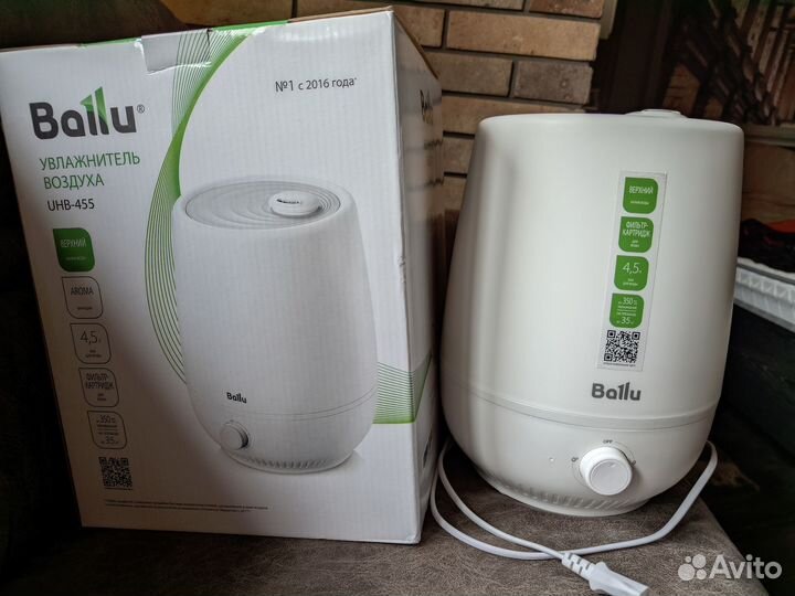 Увлажнитель воздуха Ballu UHB-455