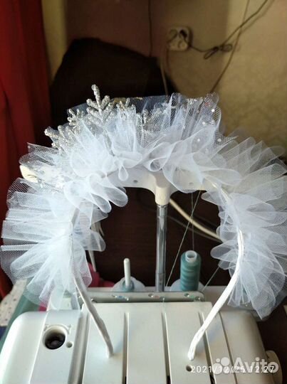 Ободок для волос ручной работы