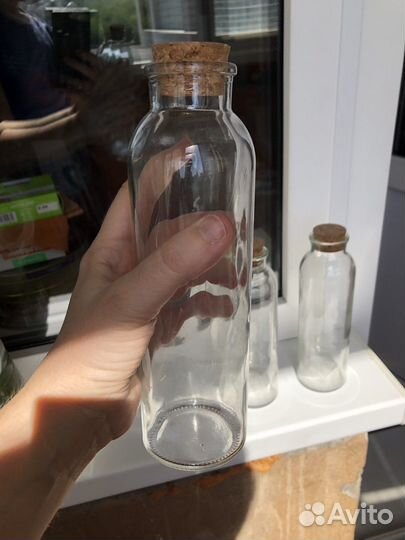 Бутылка с пробкой для декора кухни свадьбы