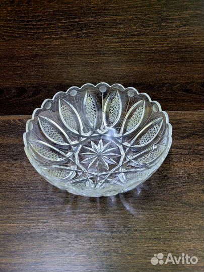 Салатник хрустальный СССР (#1251)