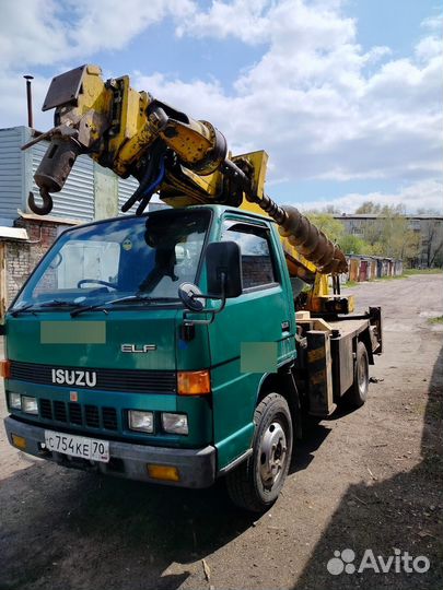 Аренда ямобура(авто буровой), автовышка