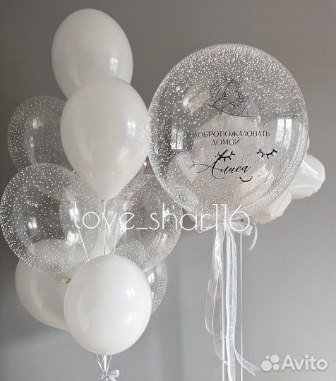 Шары на выписку из Роддома, Шарики Воздушные