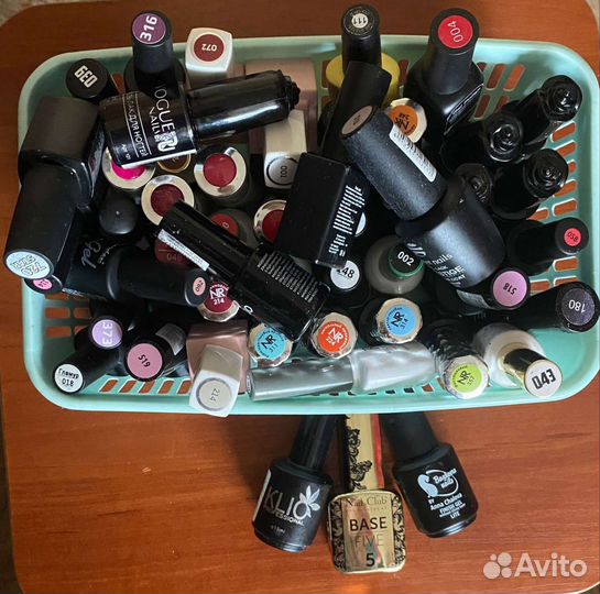 Гель лаки Klio, Luxuri, Uskusi, Monami, Tertio, NR