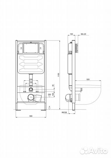 SET aquatek вега-1905-016 (рама aquatek Standard