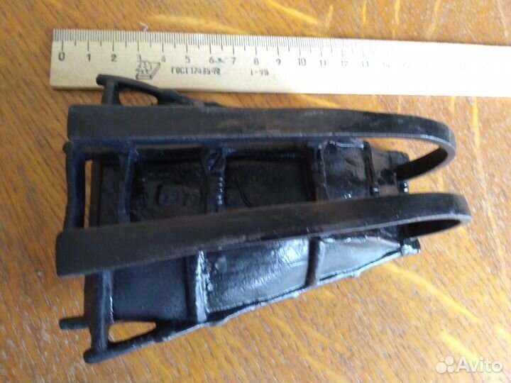 Визитница (пепельница) Санки. Чугун. 1979 год