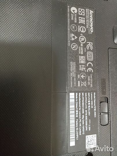 Lenovo G50-45; DDR3 10 GB, SSD 256 GB