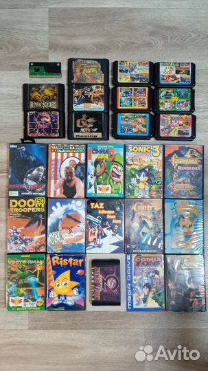 Картриджи для Sega. 27шт. Цена за всё