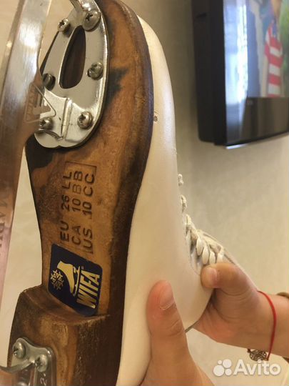 Коньки wiffa фигурные