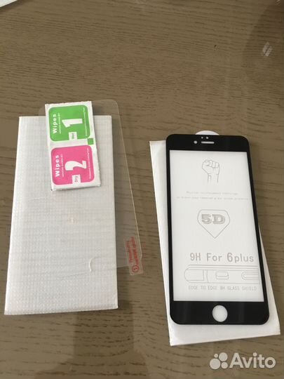 Защитное стекло 5D на iPhone 6 Plus, 6S Plus