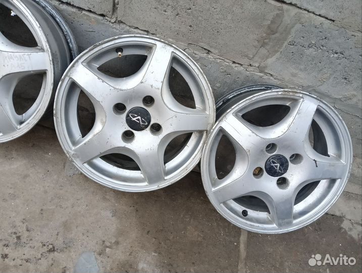 Литые диски р 14 чери амулет а 15 4/100 57.1