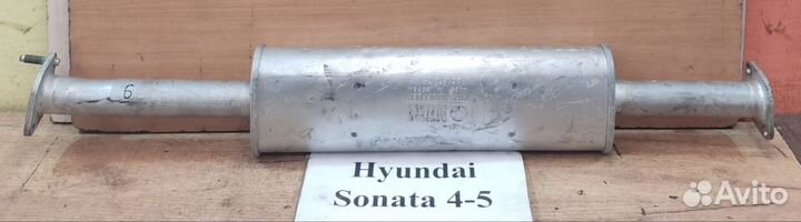 Глушитель средняя часть Hyundai Sonata 4-5, 2001г