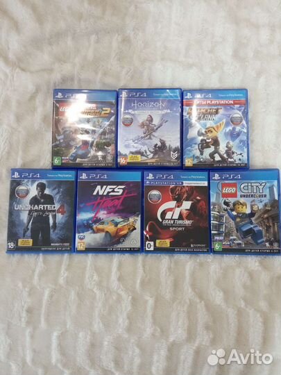 Игры для приставок PS4