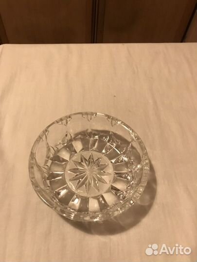 Хрустальная чаша для салата, пепельница