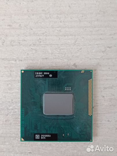 Процессор Intel core i5 2430m, celeron 1000m