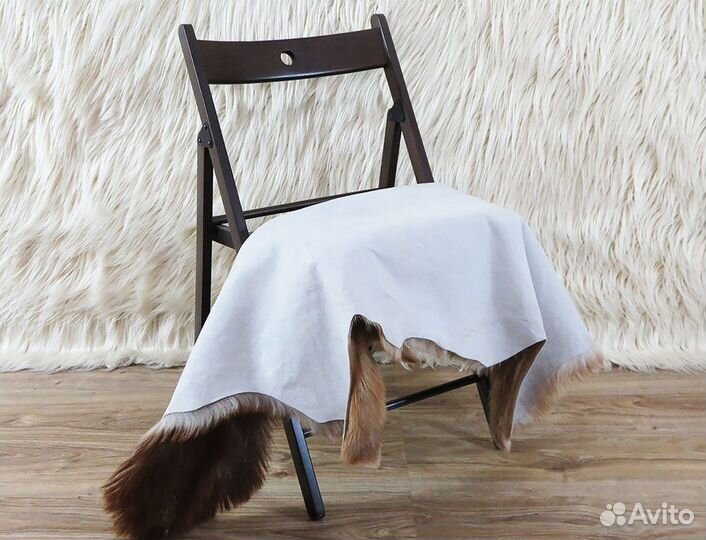 Шкура овечья серо-коричневая (№146)