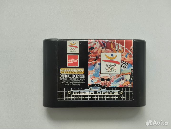 Картридж Olympic Gold для Sega Mega Drive