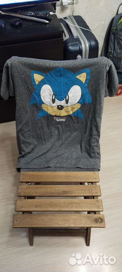 Винтажная мужская футболка Sonic (S)
