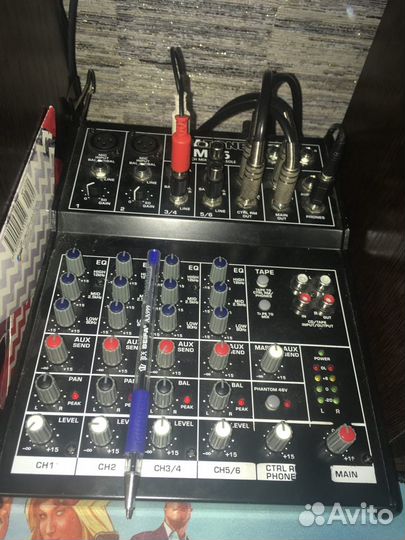 Продам Микшерный пульт invotone mx6