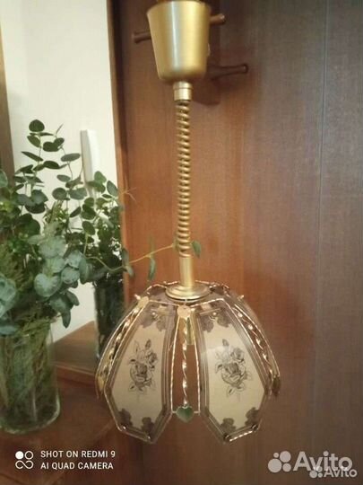 Люстра новая