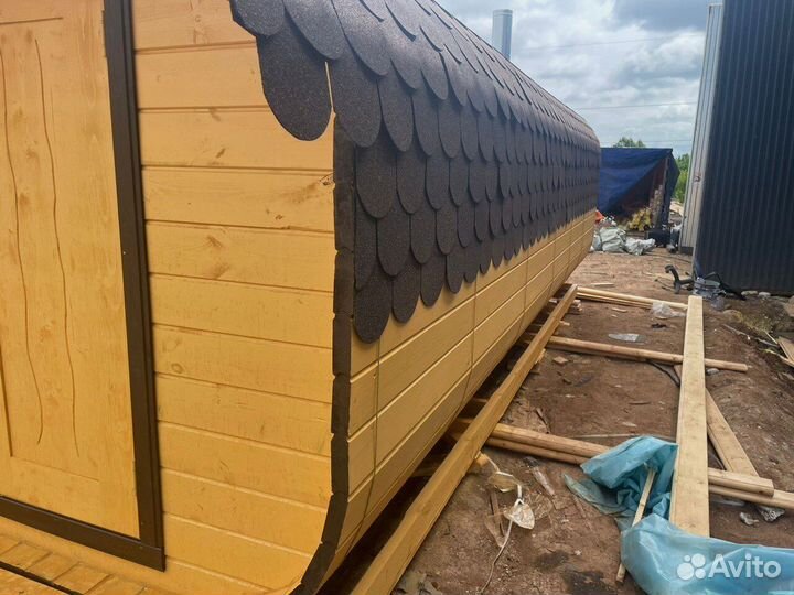 Баня-бочка от производителя