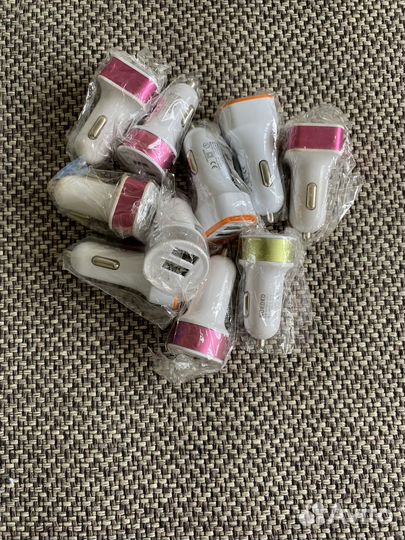 Автомобильный адаптер питания KO-14 2USB