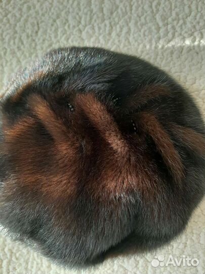 Берет женский норковый, шляпа женская