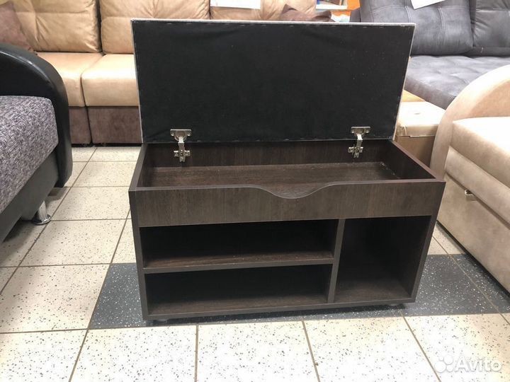 Обувница с откидным верхом