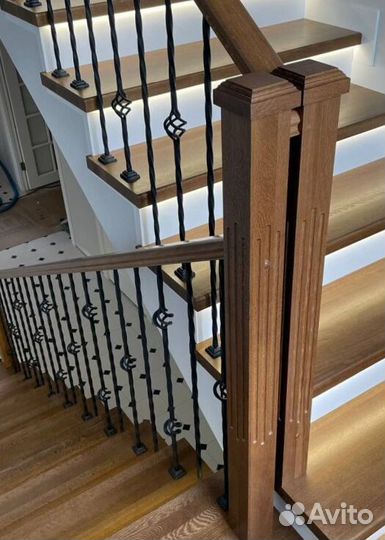 Лестница на второй этаж LVE-7658