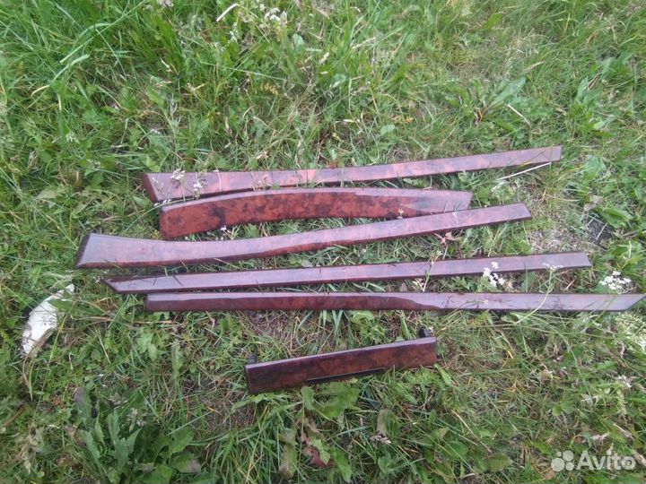 Молдинги салона bmw е39 под дерево