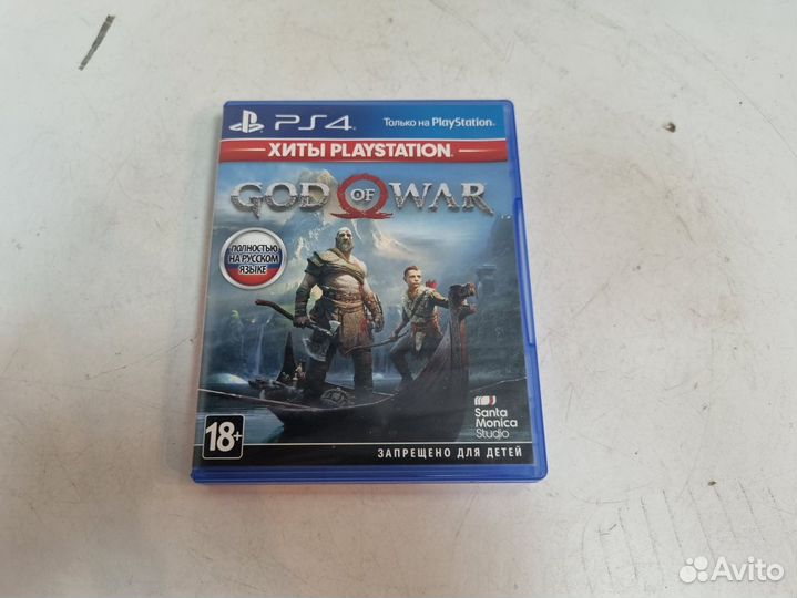 Игровые диски. Sony Playstation 4 God Of War Обнов