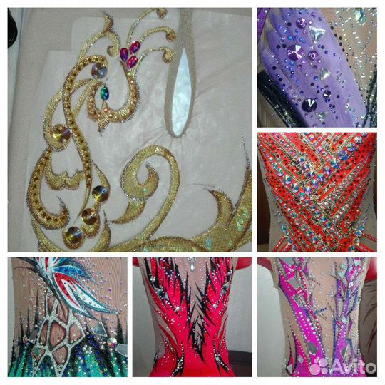 Пошив купальников для художественной гимнастики