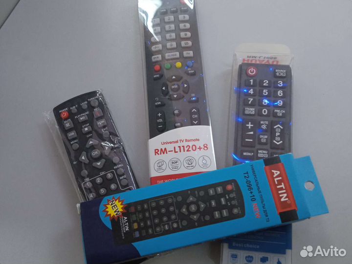 Пульты для тв и приставок