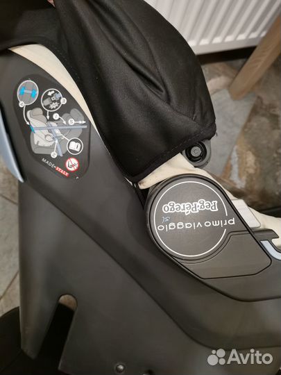 Авто кресло люлька Peg perego primo