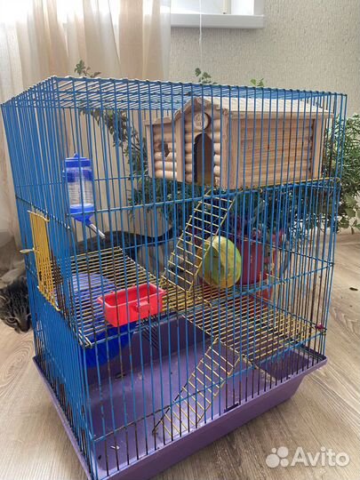 Клетка для грызунов большая