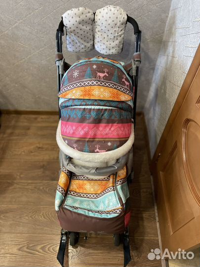 Санки коляска Ника 7-7