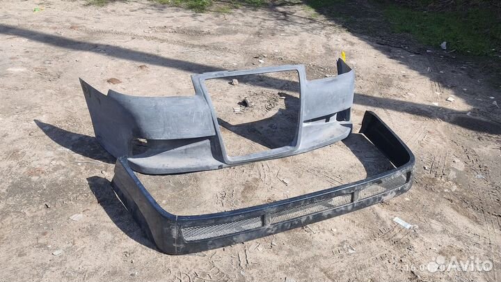 Бампер тюнинг накладка ваз 2110