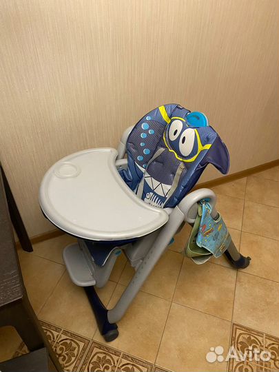 Стульчик для кормления chicco polly