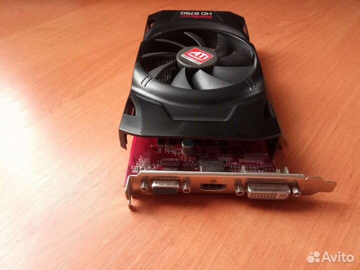 Видеокарта HD 6750 -2GB