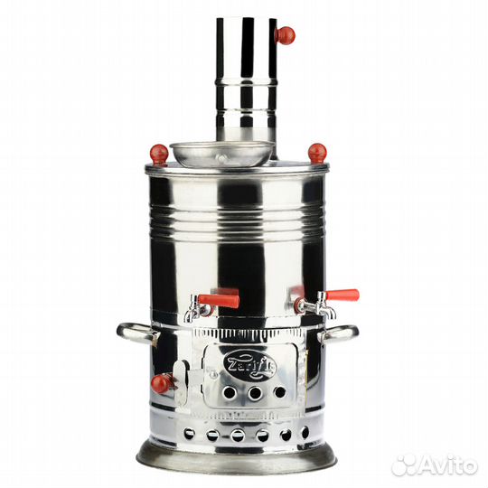 Самовар Турецкий из нержавеющей стали 
