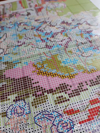 Схема для вышивки Волшебное утро